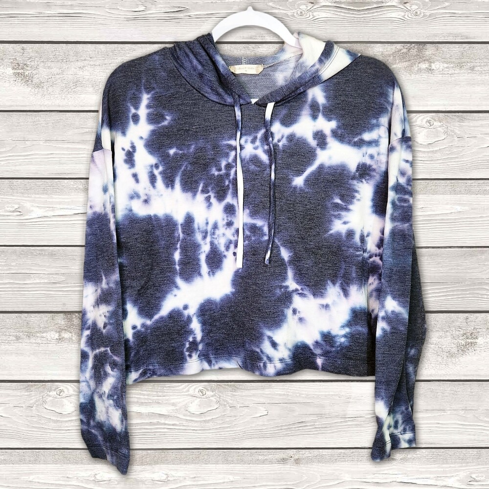 Altar'd State Crop Hoodie Tie Dye Size M